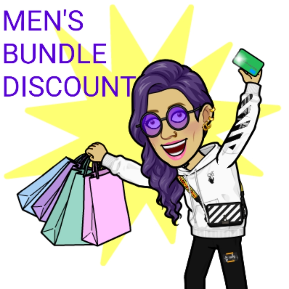 BUNDLE DISCOUNT ON ALL MENS